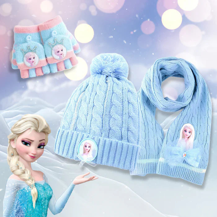 Cozy Winter Trio: Hat, Scarf & Gloves