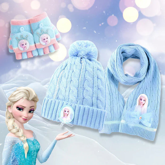 Cozy Winter Trio: Hat, Scarf & Gloves