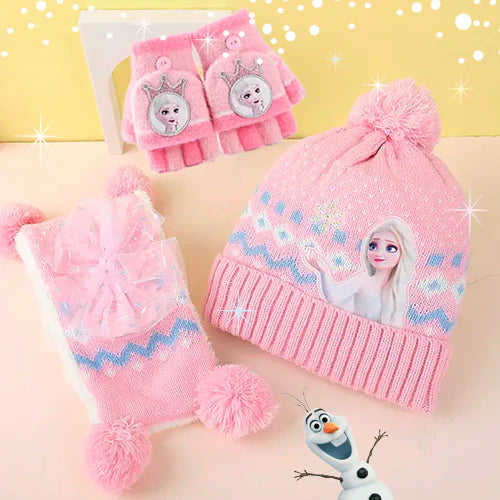 Cozy Winter Trio: Hat, Scarf & Gloves